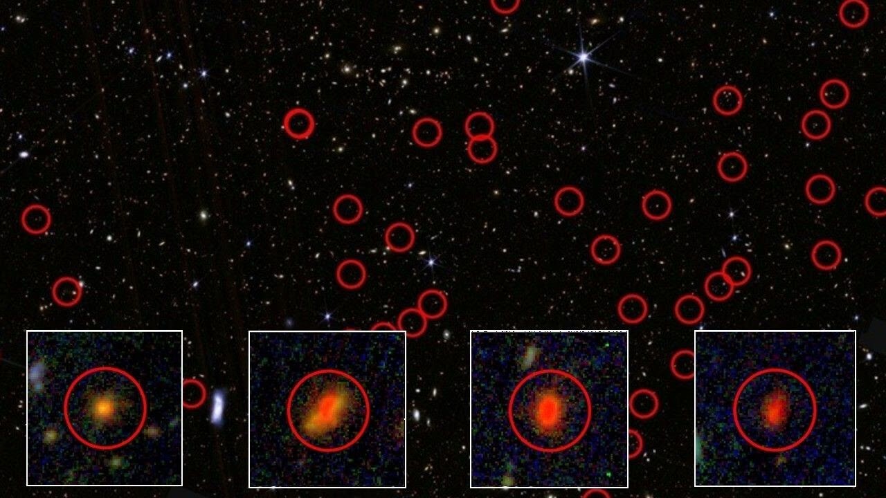 Early Universe's 'Red Dots' May Be Dying Superstars, Not Black Holes