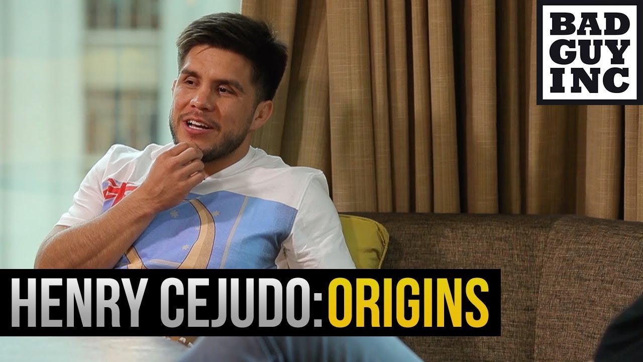 Henry Cejudo's talks coach Terry Brands.