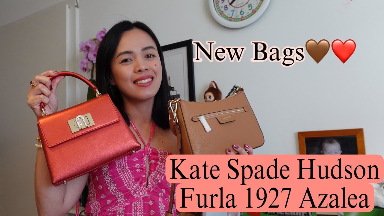 New Bags Brown and Red | Kate Spade Hudson and Furla 1927 Azalea