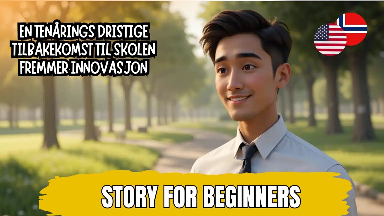 L&AElig;R ENGELSK med en Inspirerende Historie (Adrians Reise) (A1-A2)