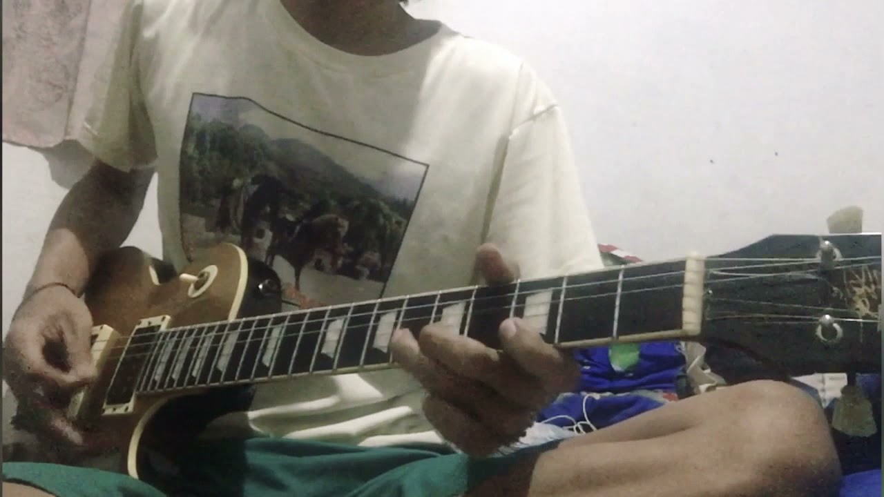 Slash style guitar solo