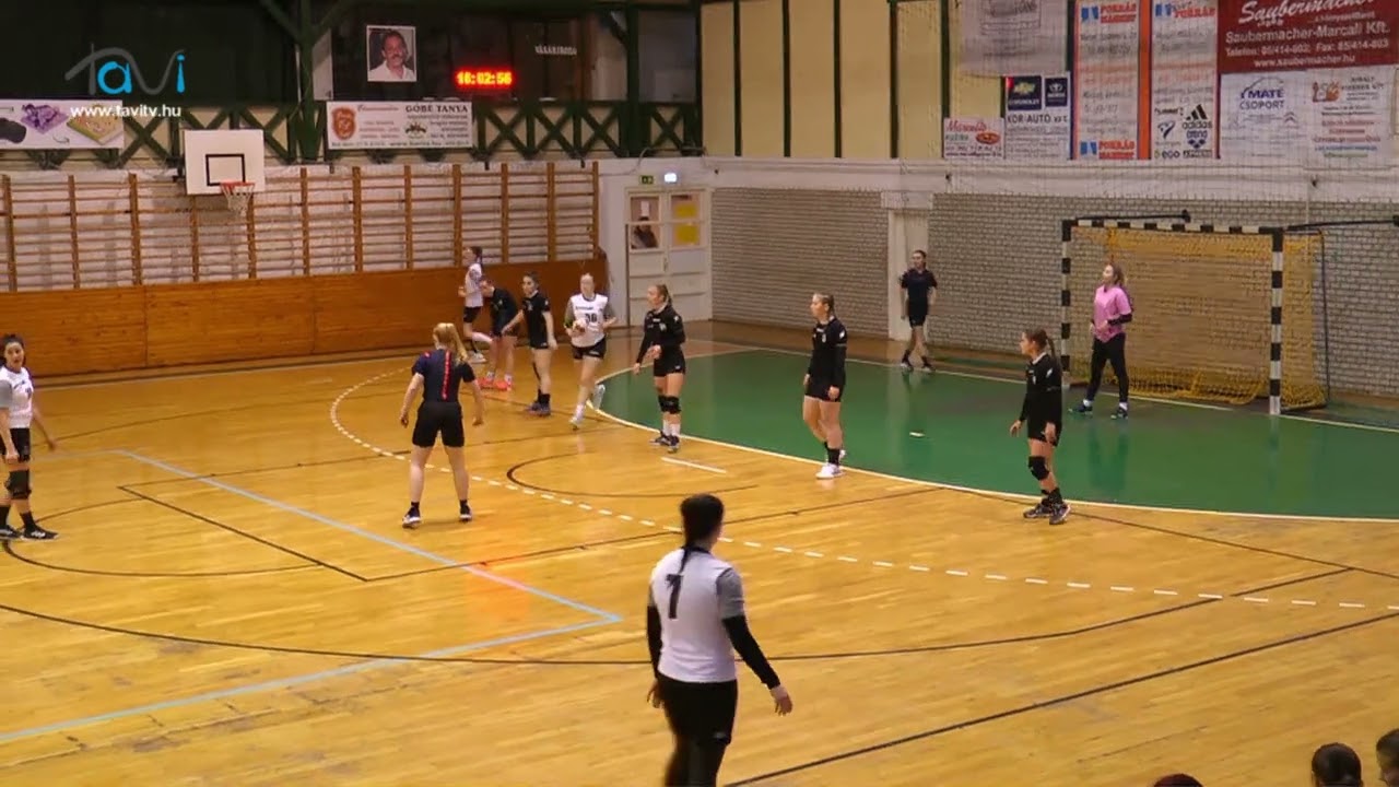Marcali VSZSE - BBSC Balatonboglár vármegyei női kézilabda mérkőzés - Tavi TV