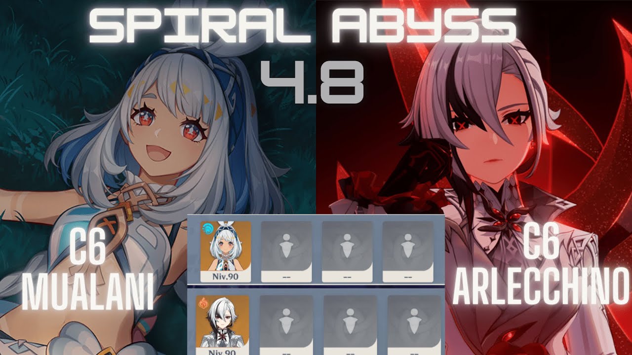C6 Mualani & C6 Arlecchino | Spiral Abyss Floor 12 | Genshin Impact v 4.8