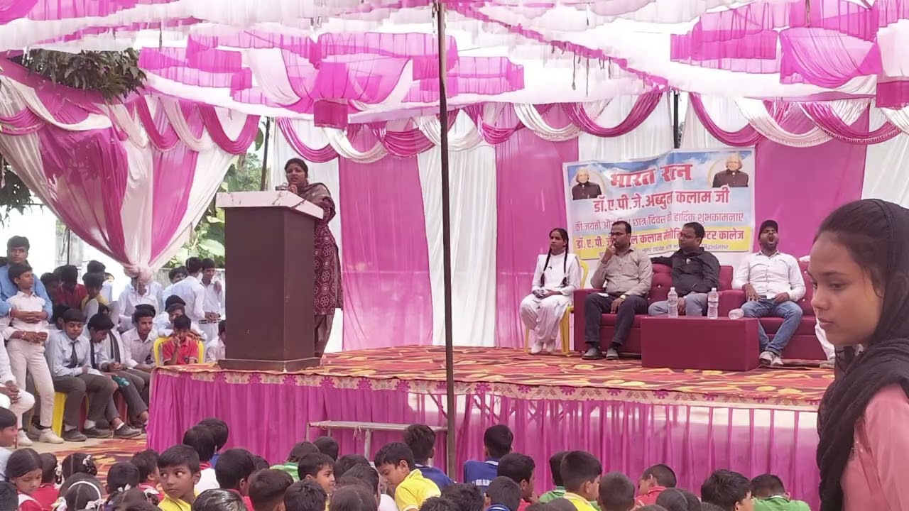 SPEECH BY SHIVANGI MAM ON DR. APJ ABDUL KALAM JAYANTI 2025 #apjabulkalam #abdulkalamspeech 