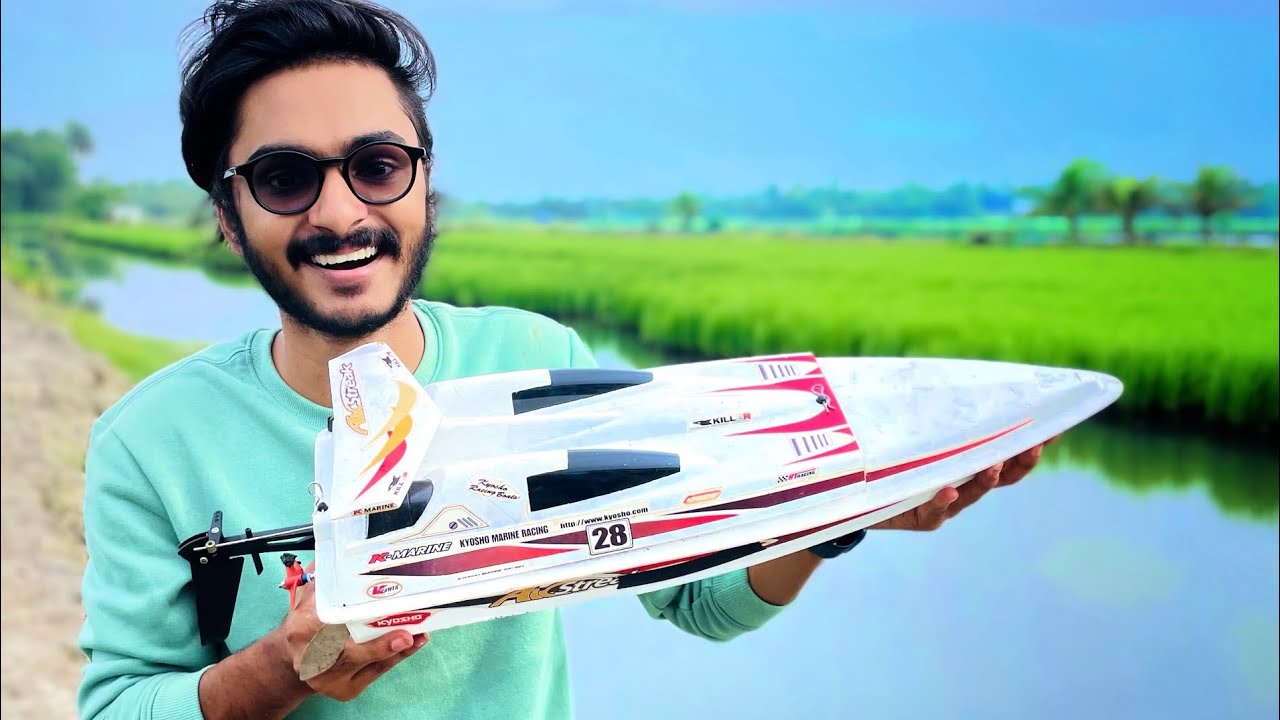 ഒരു ലക്ഷം രൂപയുടെ RC BOAT വാങ്ങി 🔥 UNBOXINGDUDE l