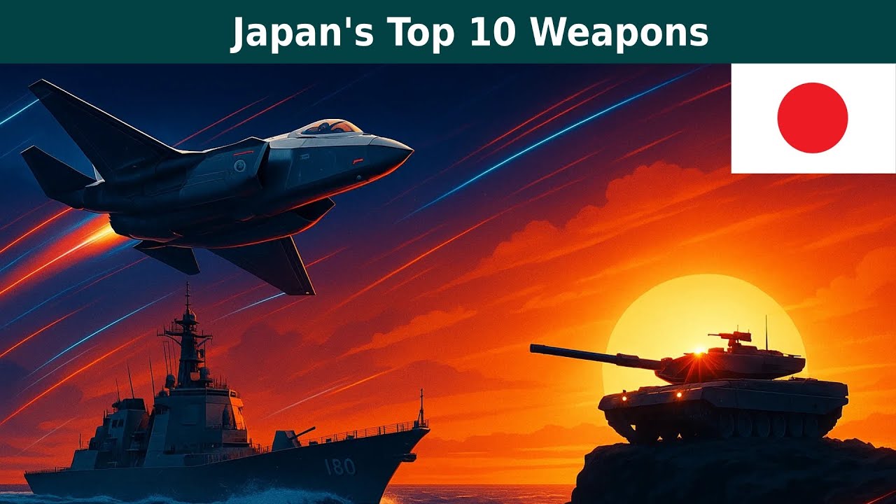 Japan's Secret Military Powerhouse 2025 : Top 10 Advanced Weapons Revealed!
