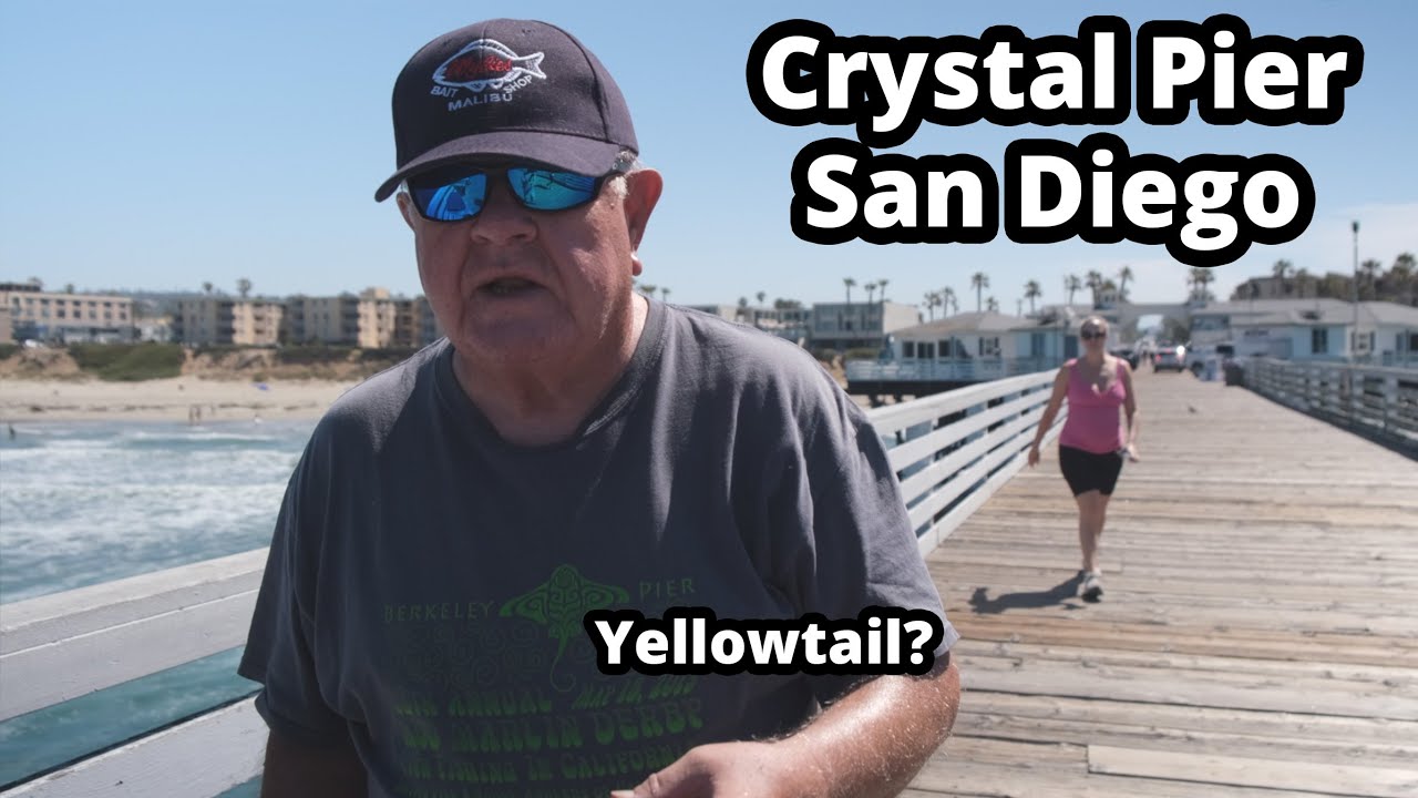 Crystal Pier, San Diego CA - Pier Fishing in California