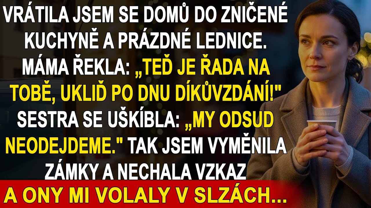 Nebyla jsem doma, když rodina pořádala oslavu u mě, a správa domu mi později ukázala pravdu