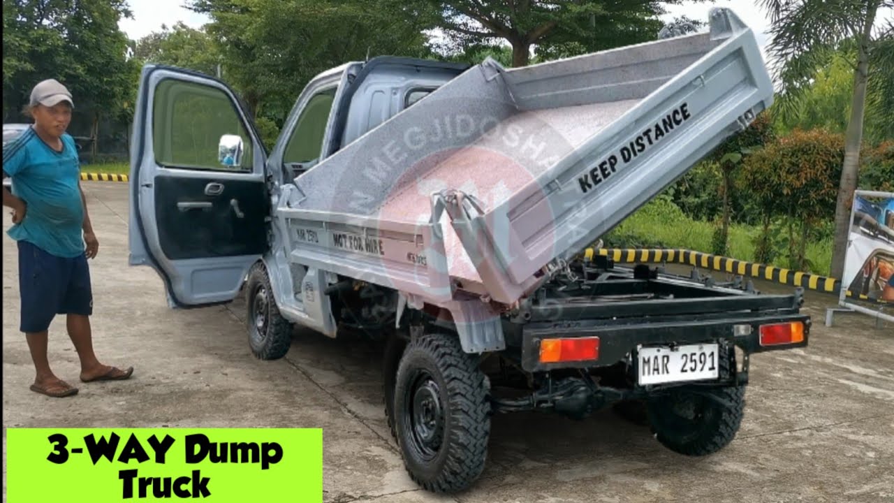 2022 Suzuki Mini Dump Truck 4x4 Off-Road @multicabtv