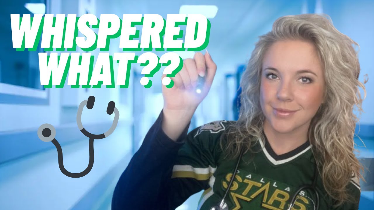 POV: Your Doctor Gets WAY Too Close 😶‍🌫️ ASMR Cranial Nerve Exam 2026