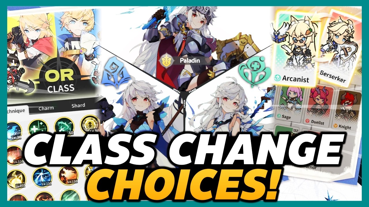 Гайд по смене класса! Бесплатно и без ограничений? [Sword x Staff]