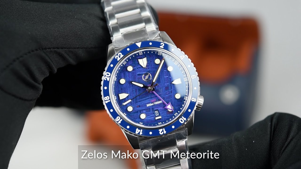 Zelos Mako GMT Meteorite