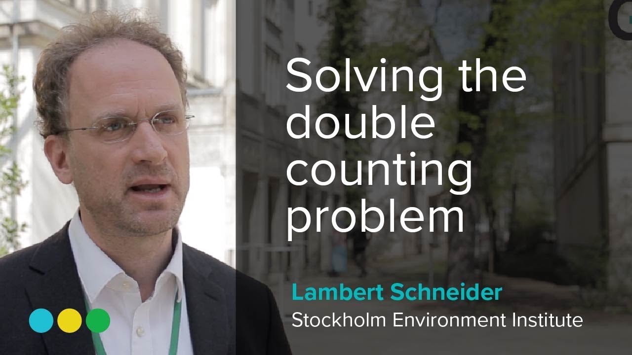 Solving the double counting problem | Lambert Schneider | Stockholm Environment Institute