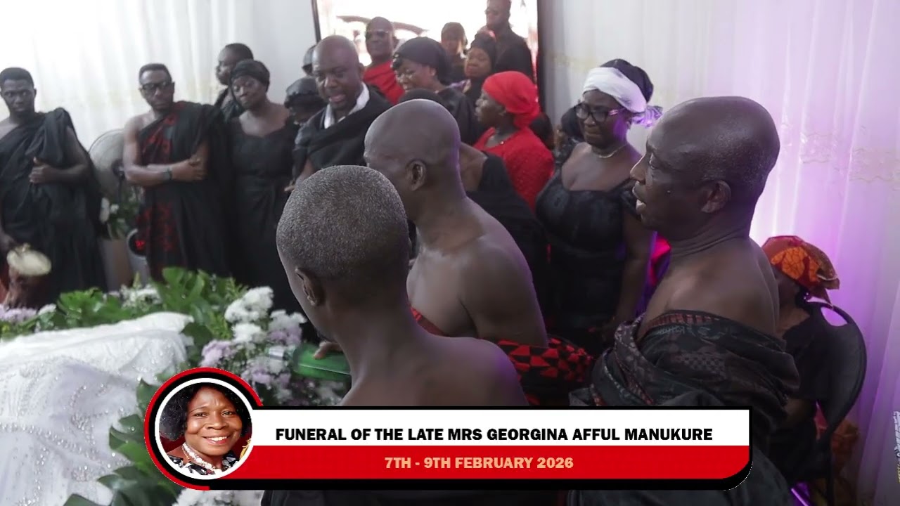 Burial Service For the Late Mrs Georgina Afful Manukure