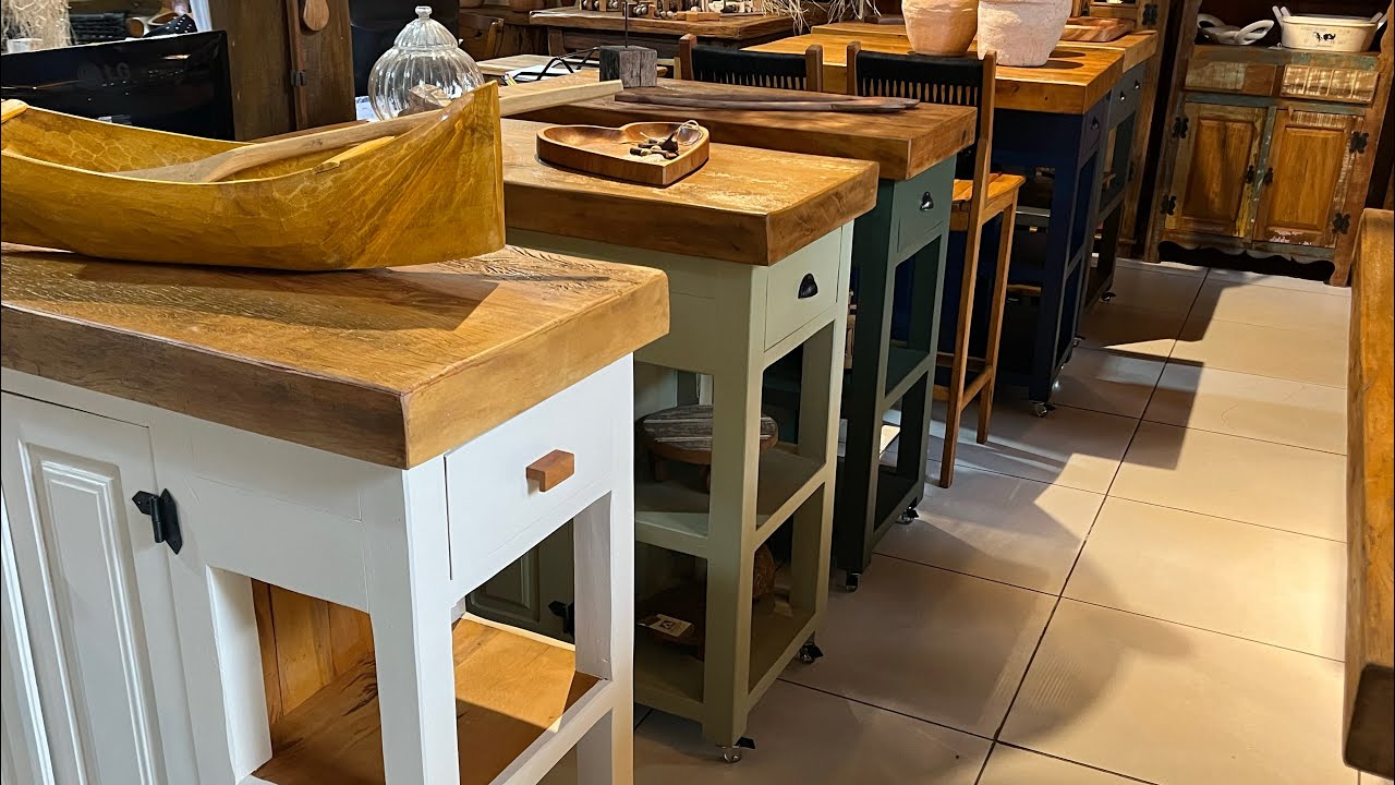 Ilhas Gourmet para cozinha! Móveis em madeira de demolição Celeiro Mineiro