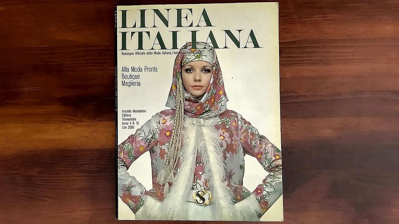 Linea Italiana Autumn/Winter 1968 Haute Couture | ASMR Magazine Flip Through