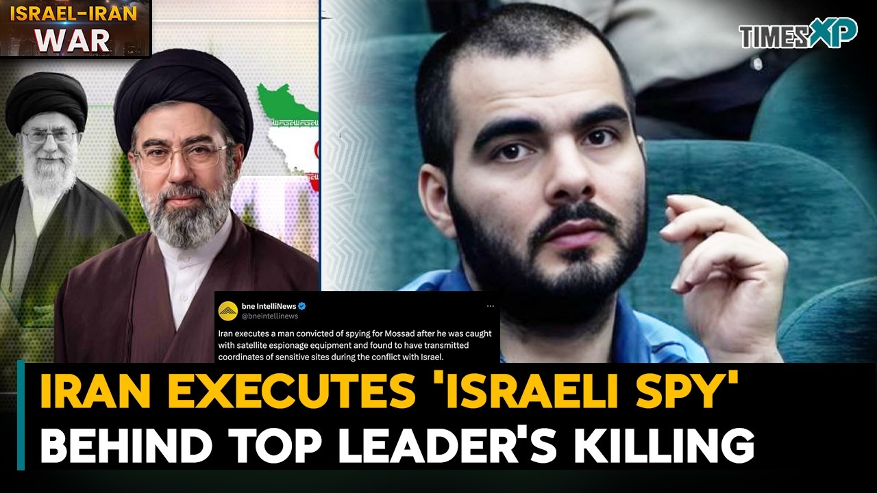Iran Executes 'Israeli SPY' Behind Top Leader's Killing| Iran-Israel-U.S. War