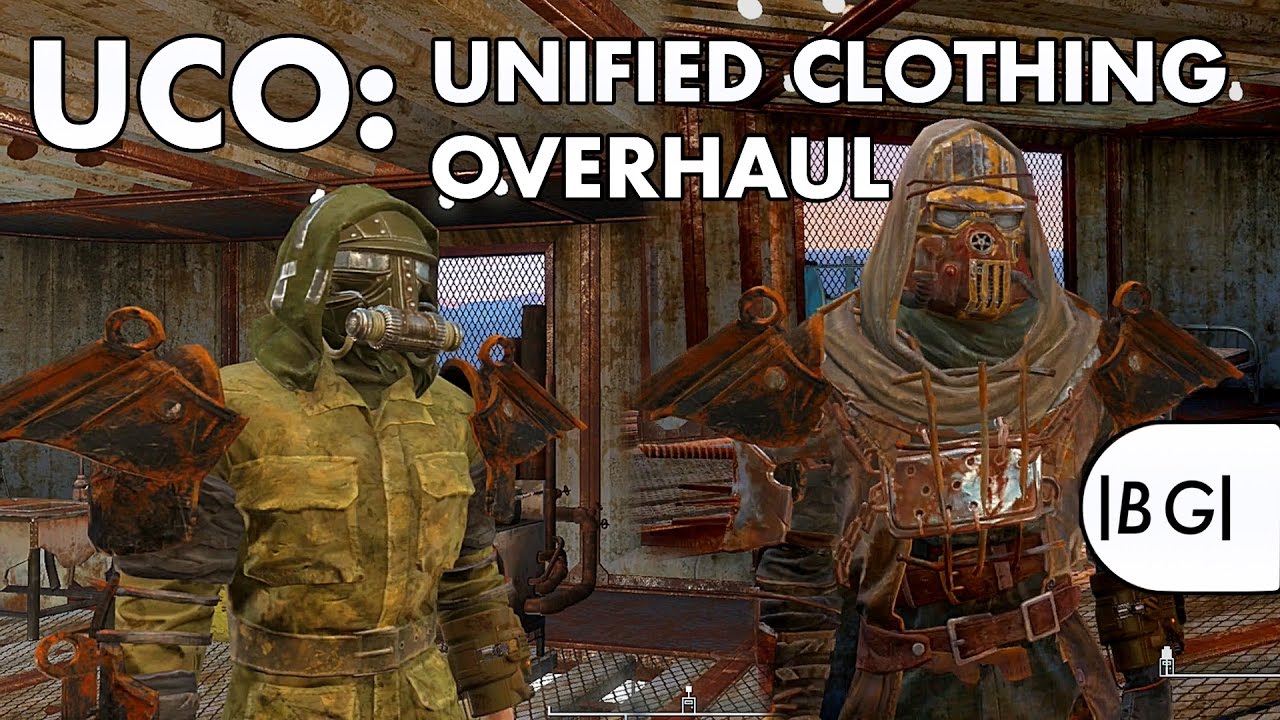 Моды для Fallout 4 на PS4 #1 | UCO: Unified Clothing Overhaul (Обзор мода)