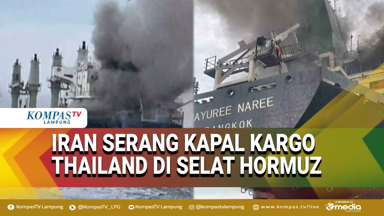 Kapal Kargo Thailand Diserang di Selat Hormuz