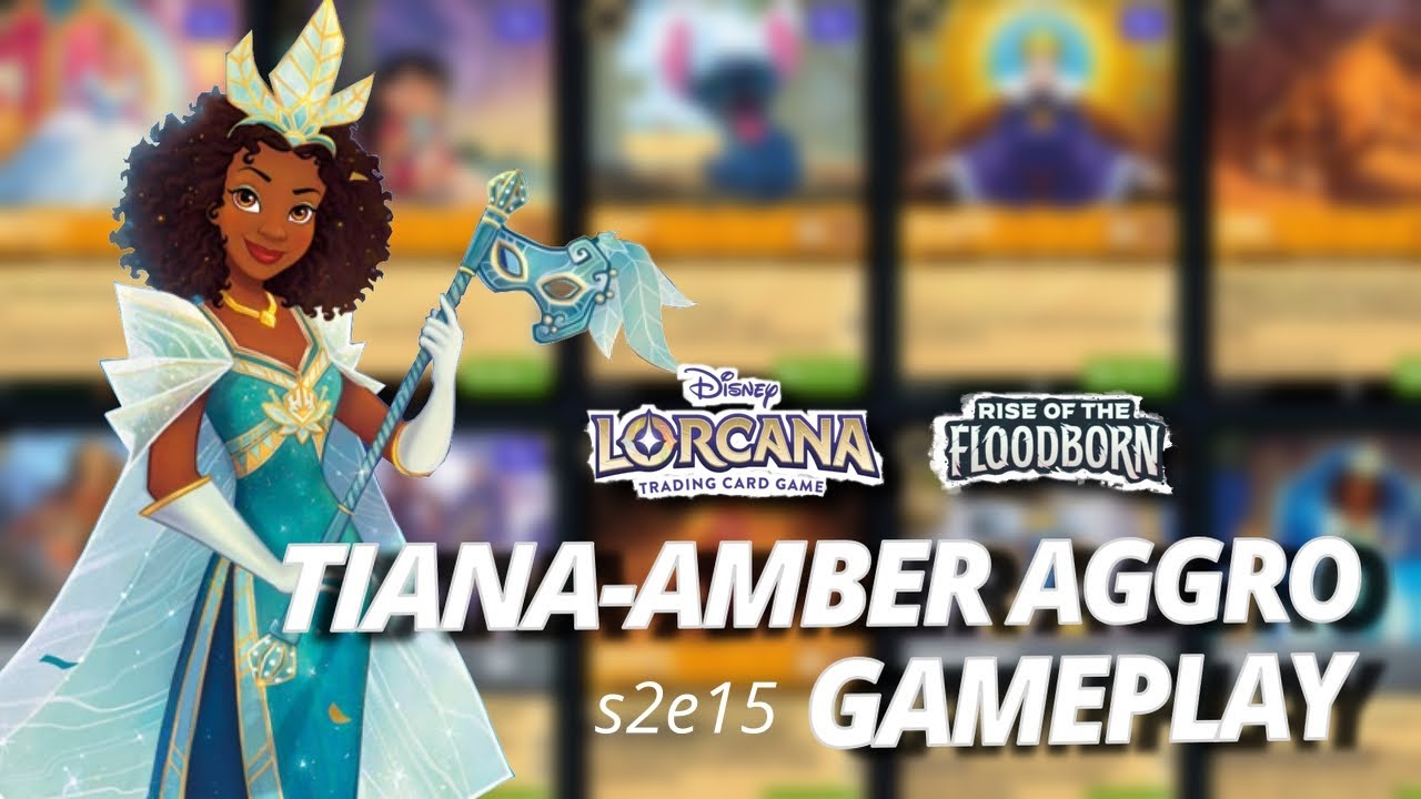 Prepared for NO actions ft. Tiana ⭐️🤞🏻 #riseofthefloodborn #lorcana #gameplay thoughts 2.15