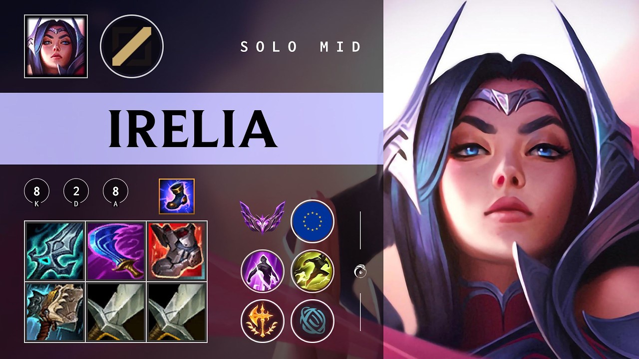Irelia Mid vs Fizz - EUW Master Patch 26.05