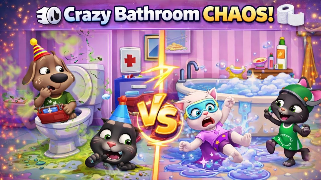 My Taking Tom and Friends 2 | New Mod Version | Bathroom