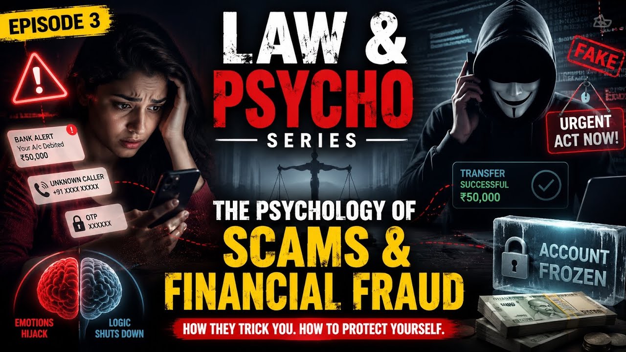 Law & Psycho Ep. 3 | The Psychology of Scams & Financial Fraud | Cyber Fraud, Fear & Your Legal R...