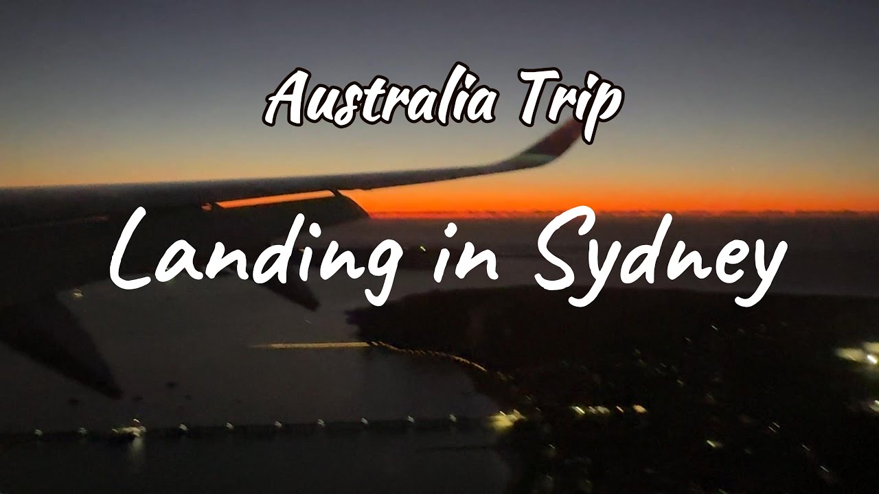 Sydney Arrival | Airport Walk + First Morning in Sydney | Australia Travel Vlog