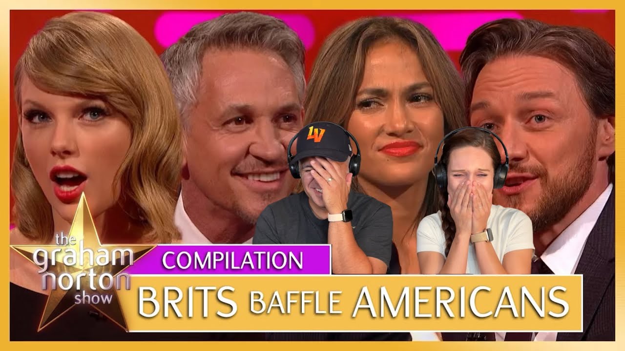 Graham Norton - Brits Confuse American Celebs for Ten Minutes REACTION