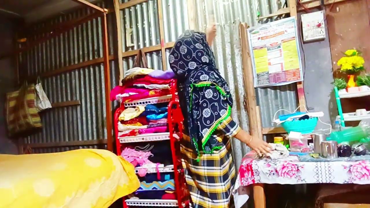 🛖গ্রামের মধ্যবিত্ত ঘরের বউহয়ে সকালথেকে একাহাতে আমিযেভাবে সংসারে এটু জেড কাজকর্ম ভিডিওর কাজ রোজারাখা