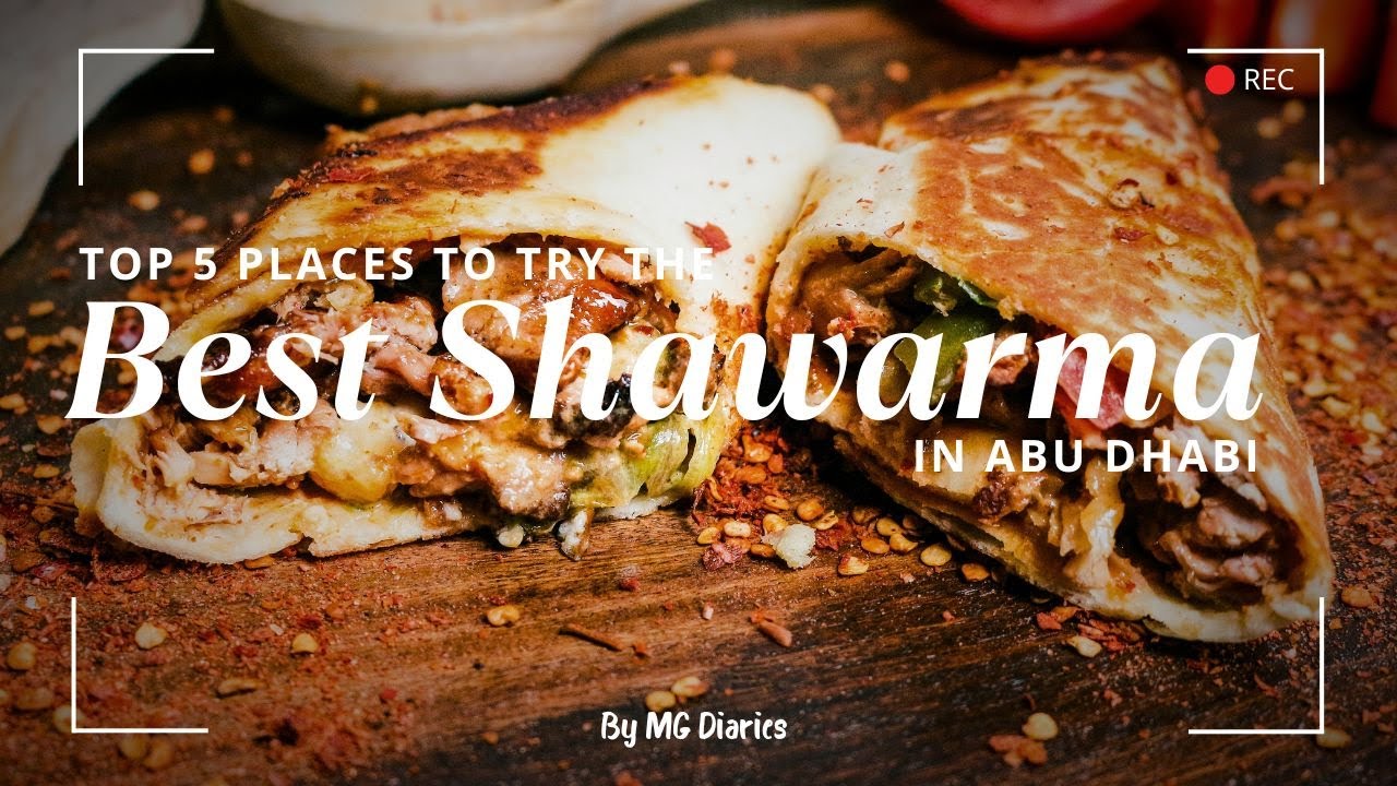 Where to Find Abu Dhabi's Cheapest Tasty Shawarma | 🥙 Top 5 Shawarma Places in Abu Dhabi