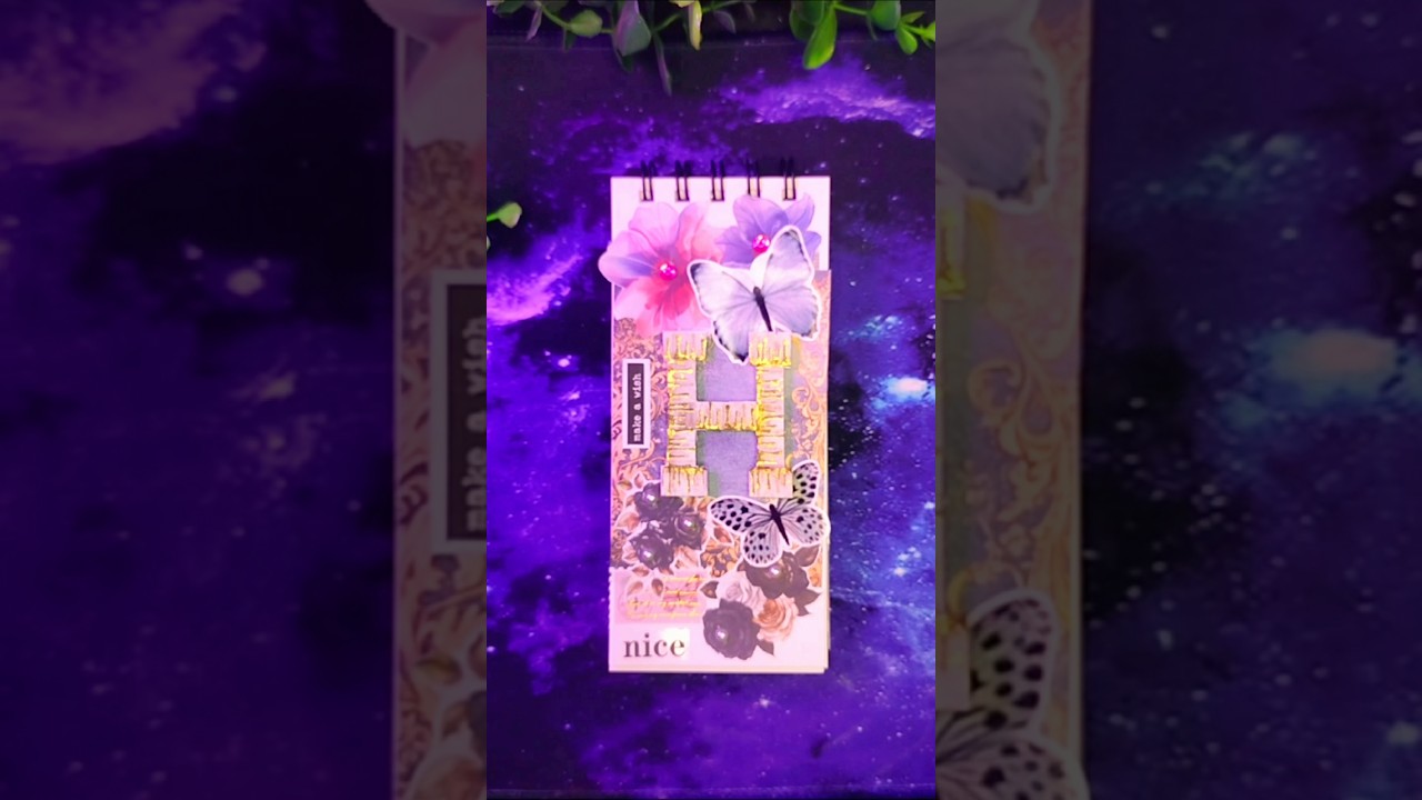 ASMR Alphabet 'H' Collage Journal 💜 