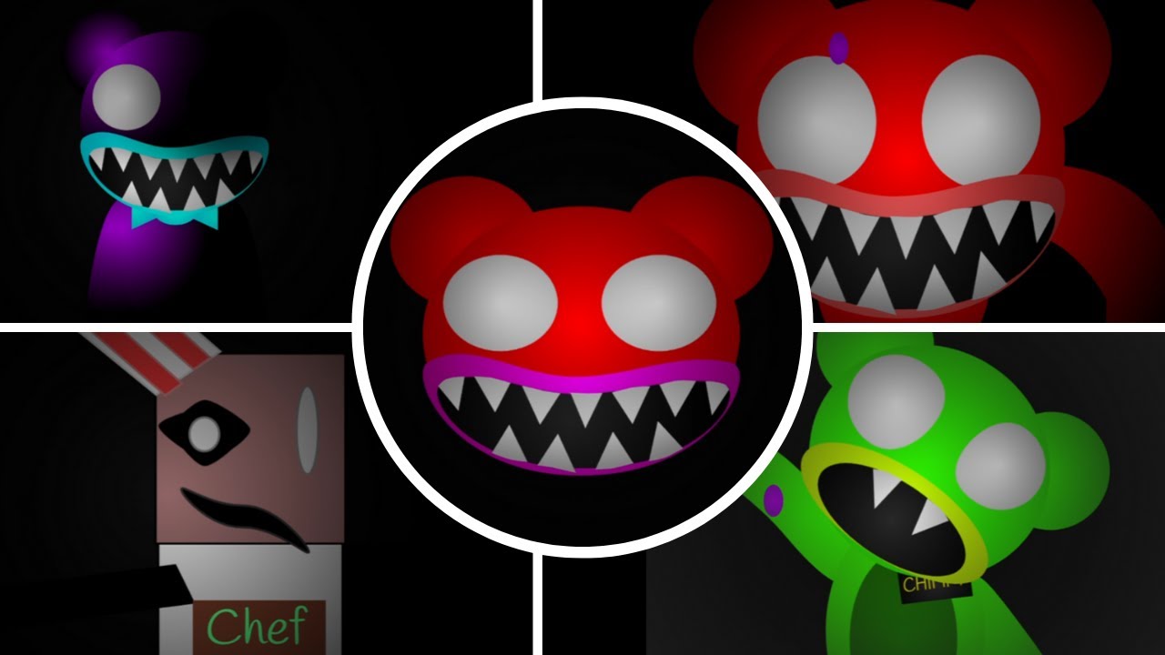 NEW CURSED SUSSY SCHOOL GROUNDS #66 😈 Double REBORN😈 8 Mascot Horror Game ALL Bosses & Jumpscares