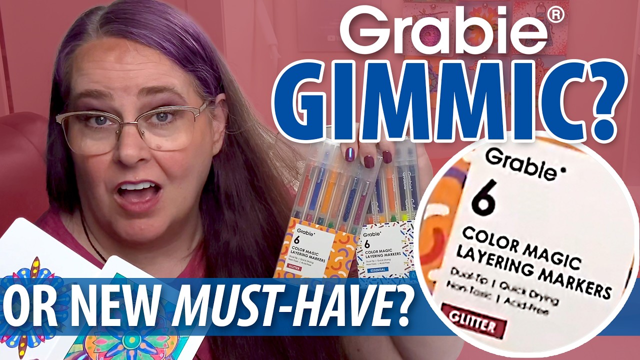 Я купила это по ошибке! Слоистые маркеры GRABIE Color Magic