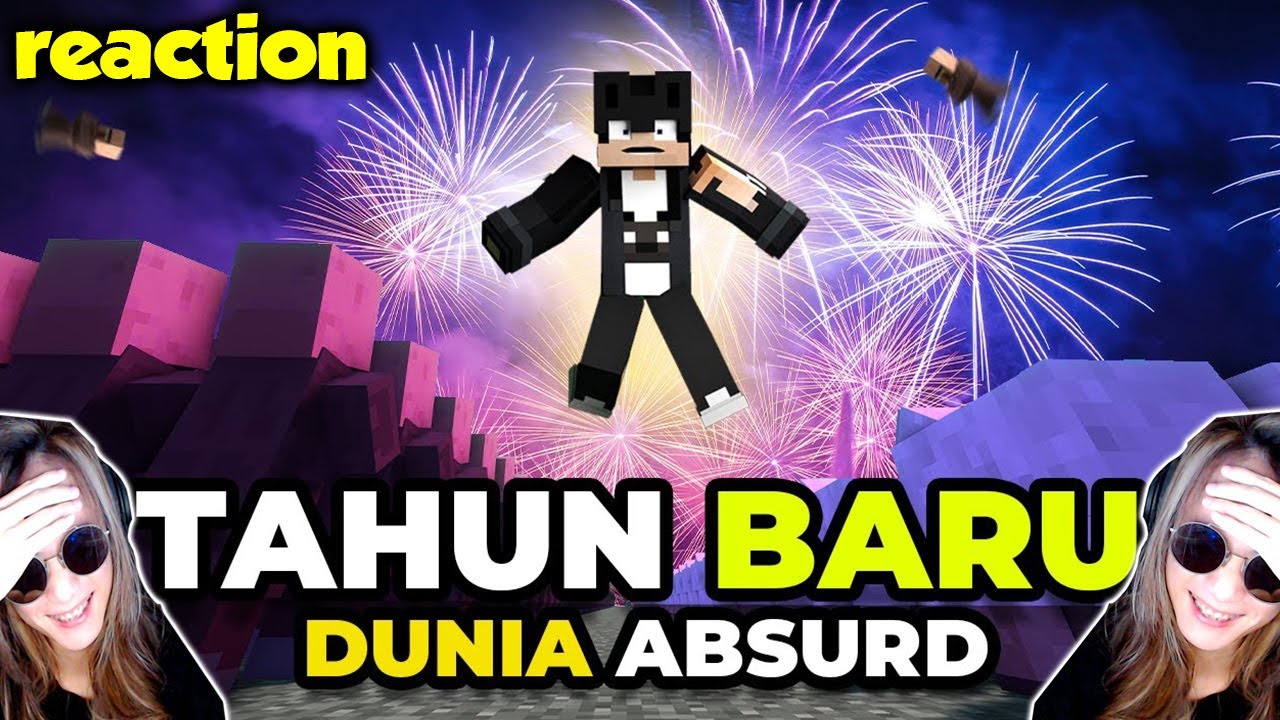 React RemanRHN - Tahun Baru Bersama 1,000 Villager & domba ! LUCU BANGET WOI