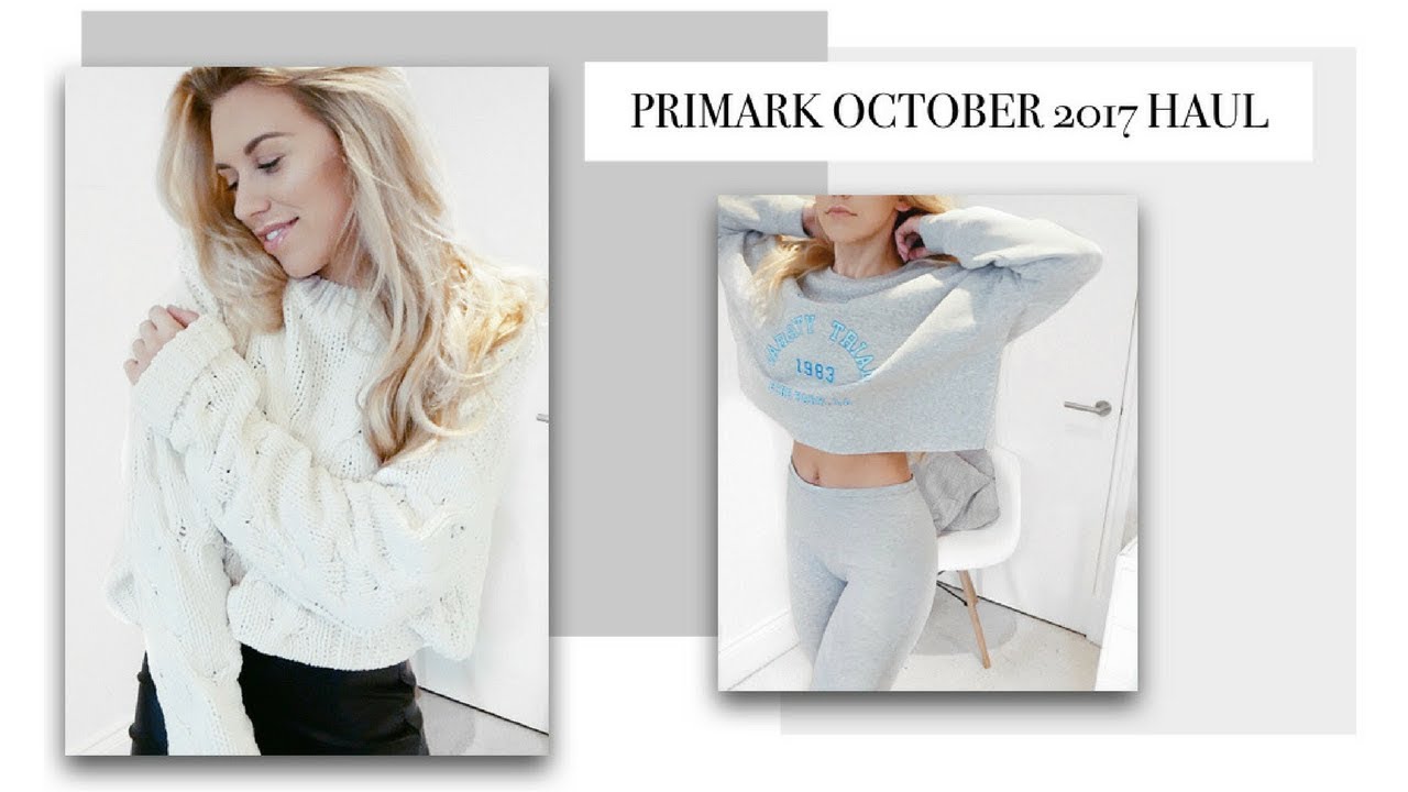 HUGE PRIMARK OCTOBER 2017 TRY ON HAUL | Freya Farrington