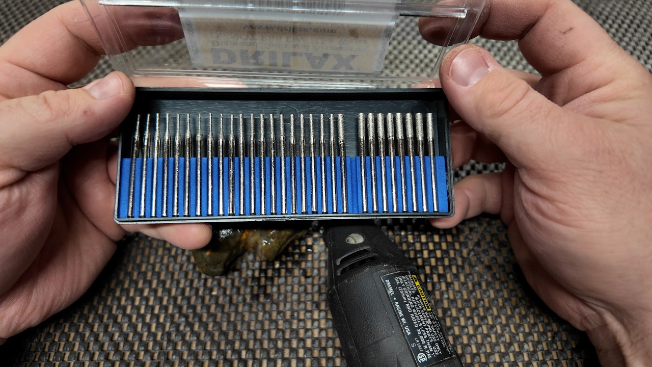 Testing the Drilax Diamond Drill Bits for Stone and Glass