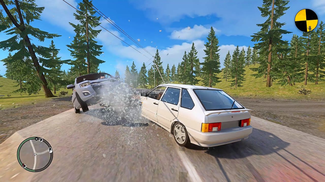 GTA 4 Crash Testing Real Car Mods Ep.15