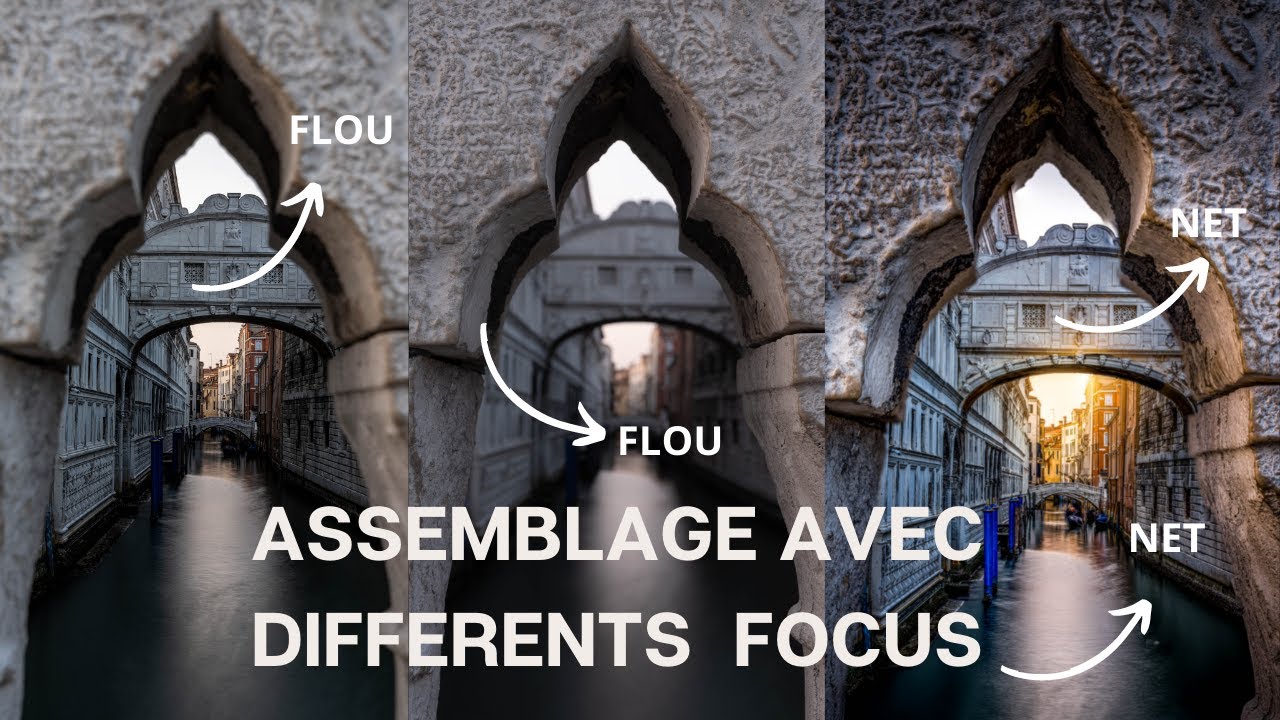 Comment assembler vos photos avec différents focus dans Photoshop