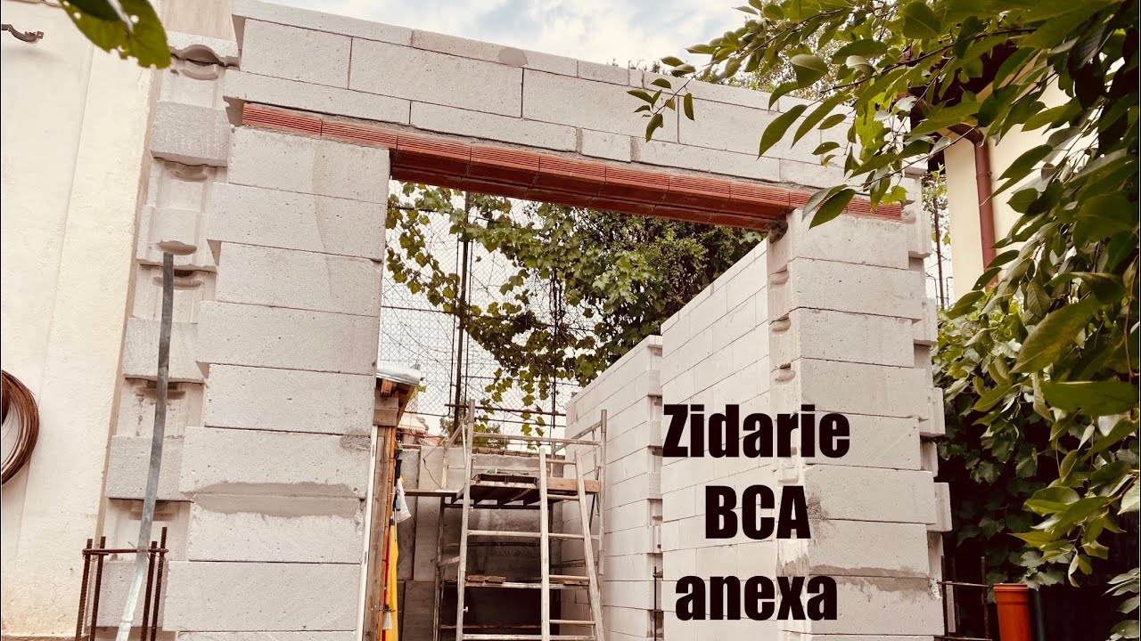 CasaDin1930: zidarie BCA anexa