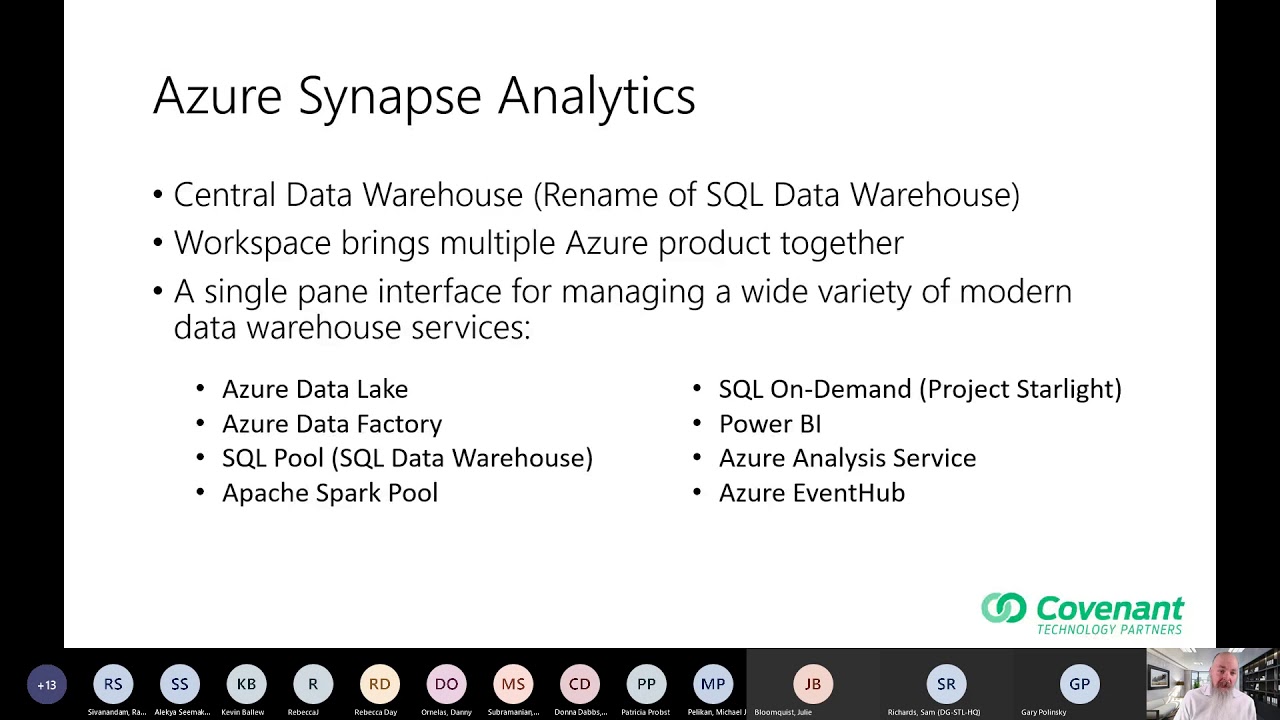 Microsoft's Modern Data Warehouse Architecture