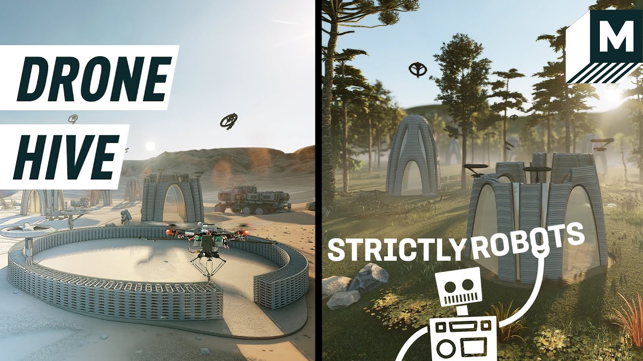 How a hive of 3D-printing drones could change construction | Mashable