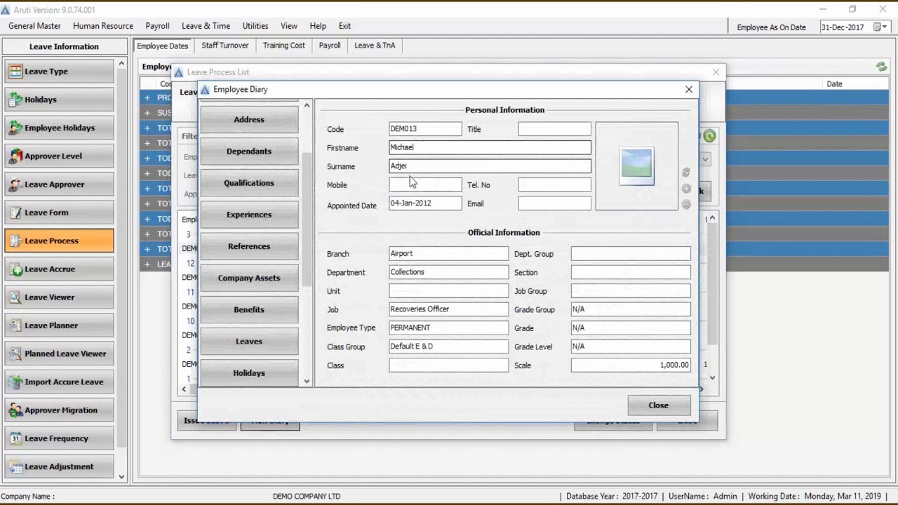 How the Leave Management Module Works