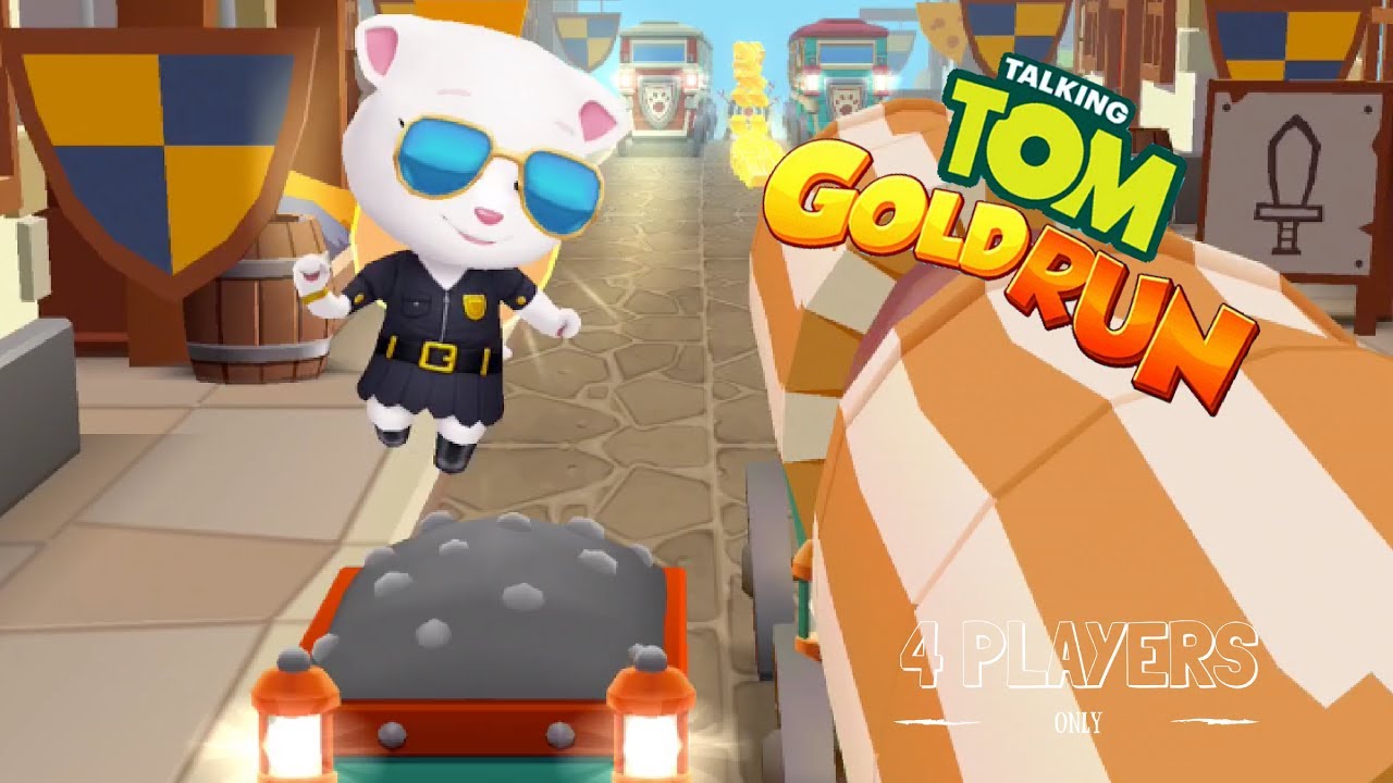 Talking Tom Gold Run: Endless Running Adventure | Medieval side World #4 By Outfit7 Limited