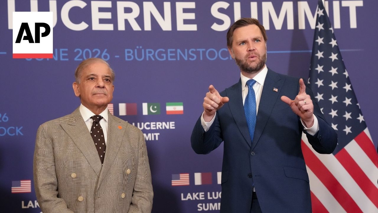 JD Vance and Iran officials arrive in Switzerland to launch talks