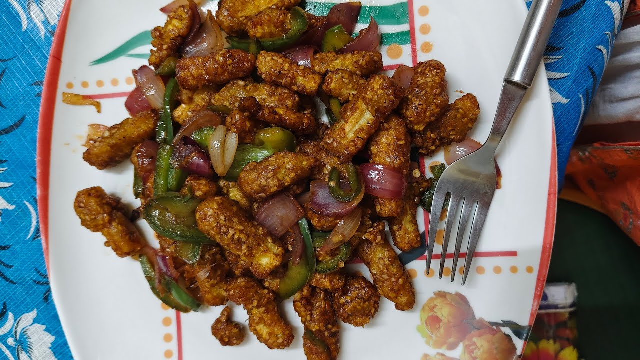 Baby corn chilli 