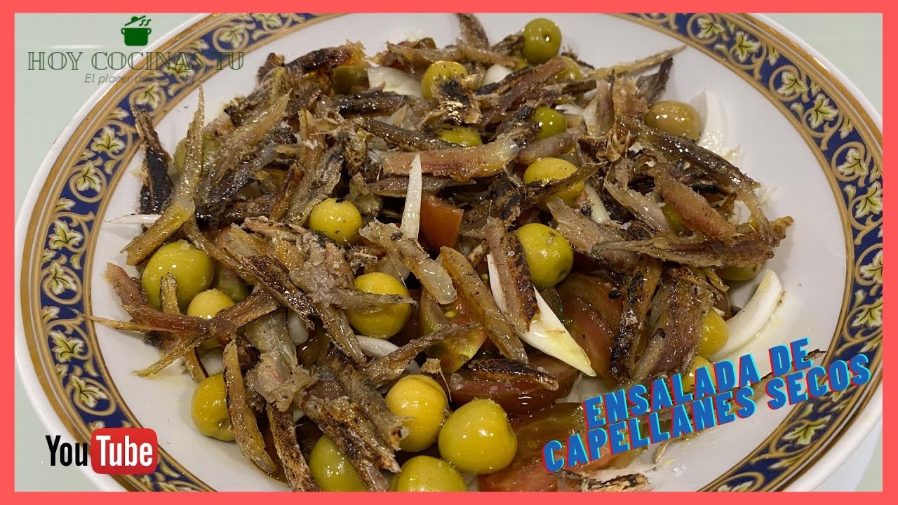 Ensalada de capellanes secos HOY COCINAS TU by Cesar Espi