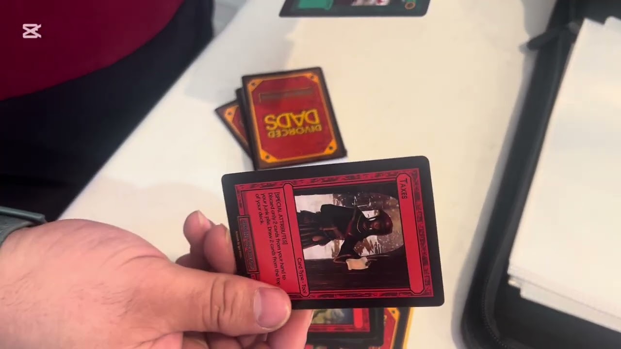 Unboxing divorced dad master beta deck and binder