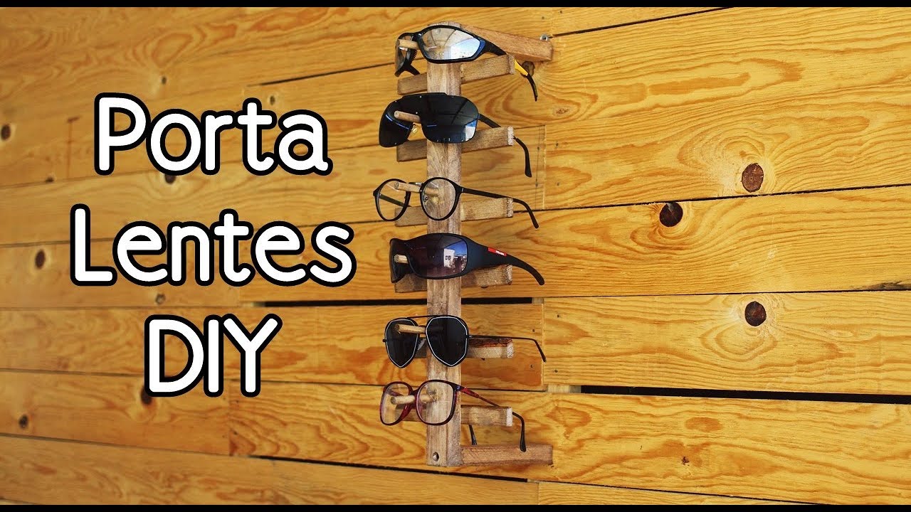 Porta Lentes DIY - sunglasses organizer