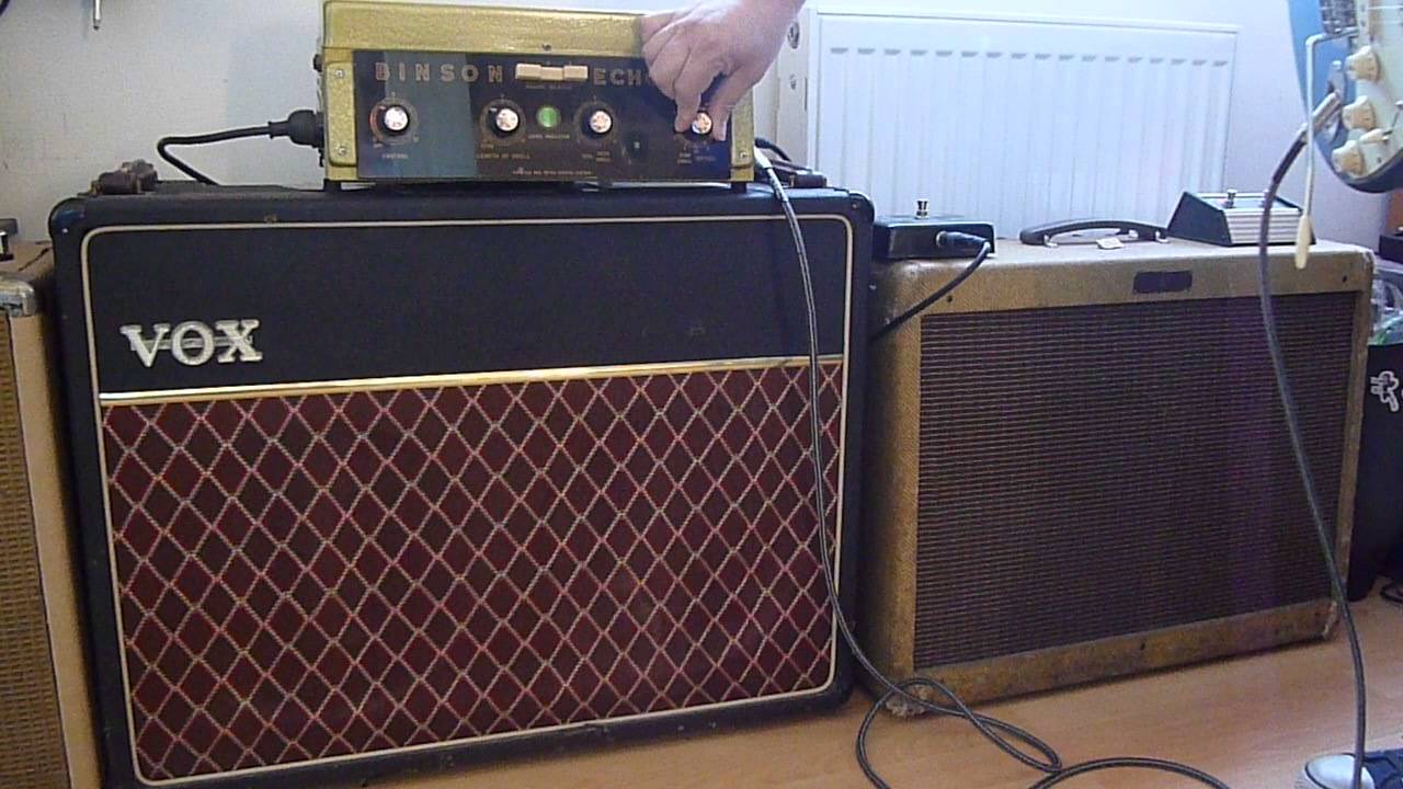 1960s Vintage Binson Echorec Delay effect, as used by Pink Floyd, Shadows etc